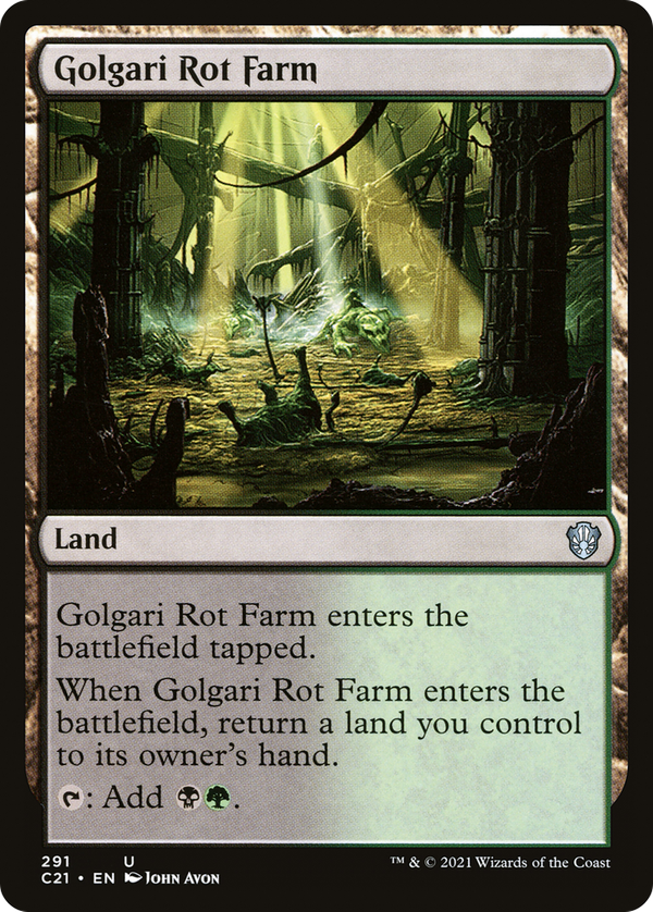 Golgari Rot Farm (c21)