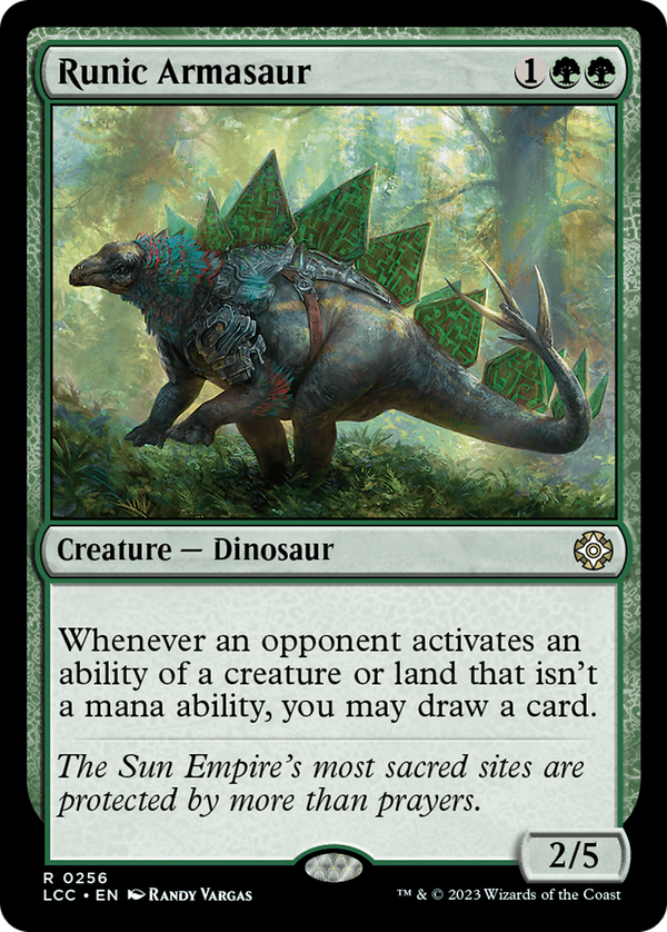 Runic Armasaur (lcc)