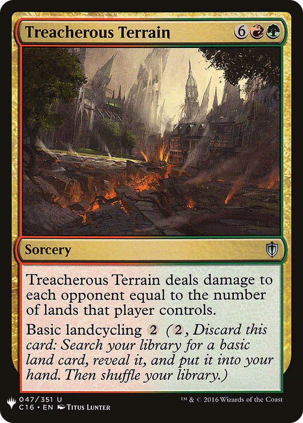 Treacherous Terrain (plst)