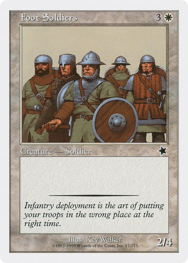 Foot Soldiers (s99)