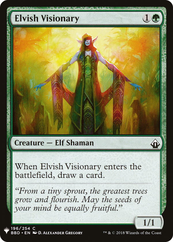 Elvish Visionary (plst)