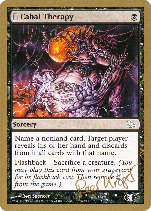 Cabal Therapy (wc03)