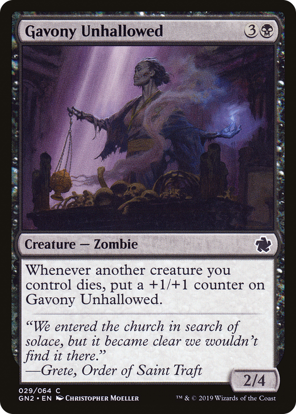 Gavony Unhallowed (gn2)