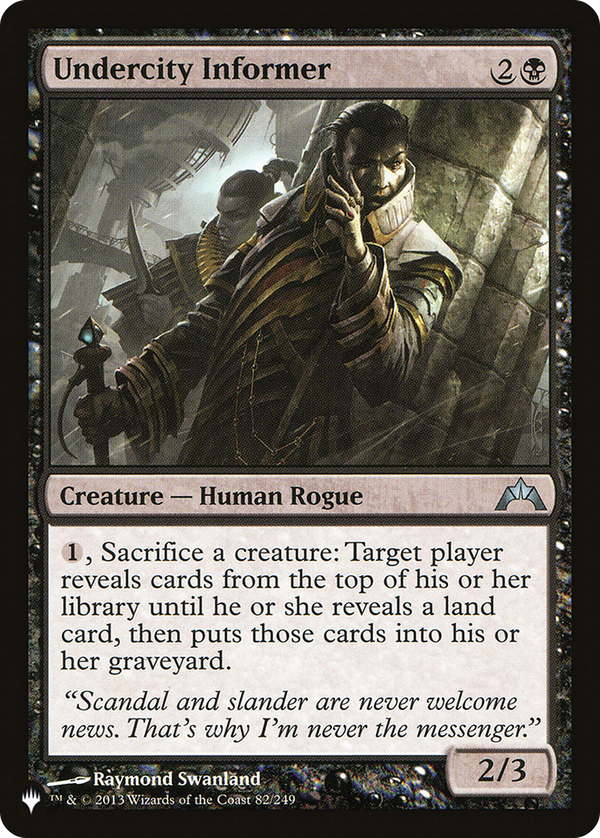 Undercity Informer (plst)