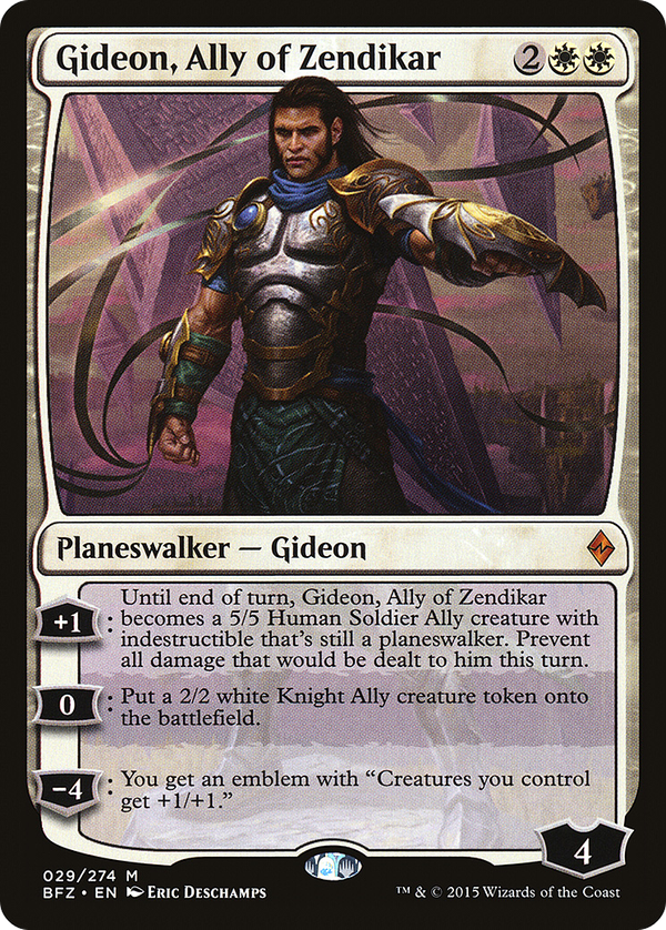 Gideon, Ally of Zendikar (bfz)