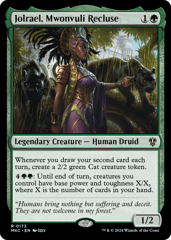 Jolrael, Mwonvuli Recluse (mkc)