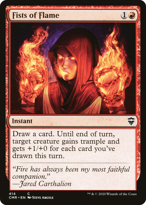 Fists of Flame (cmr)