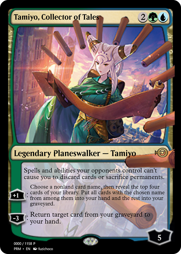 Tamiyo, Collector of Tales (prm)