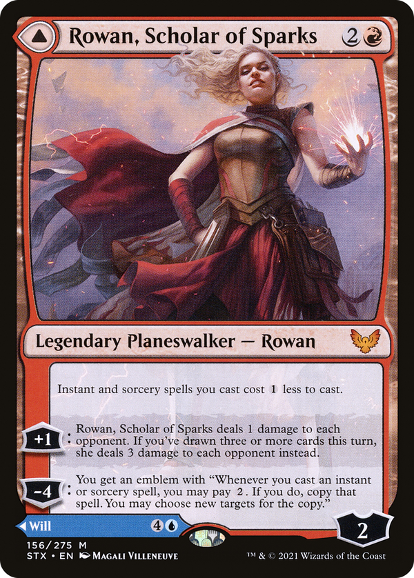 Rowan, Scholar of Sparks // Will, Scholar of Frost (stx)