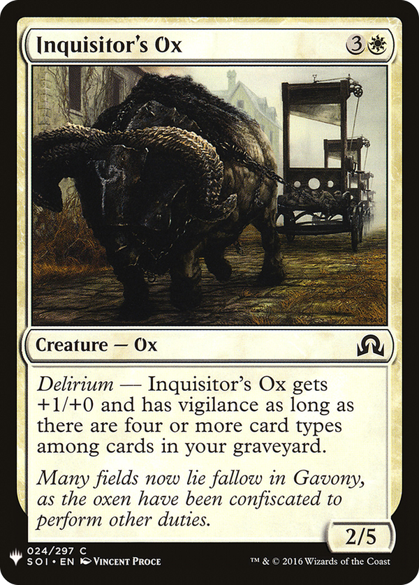 Inquisitor's Ox (plst)