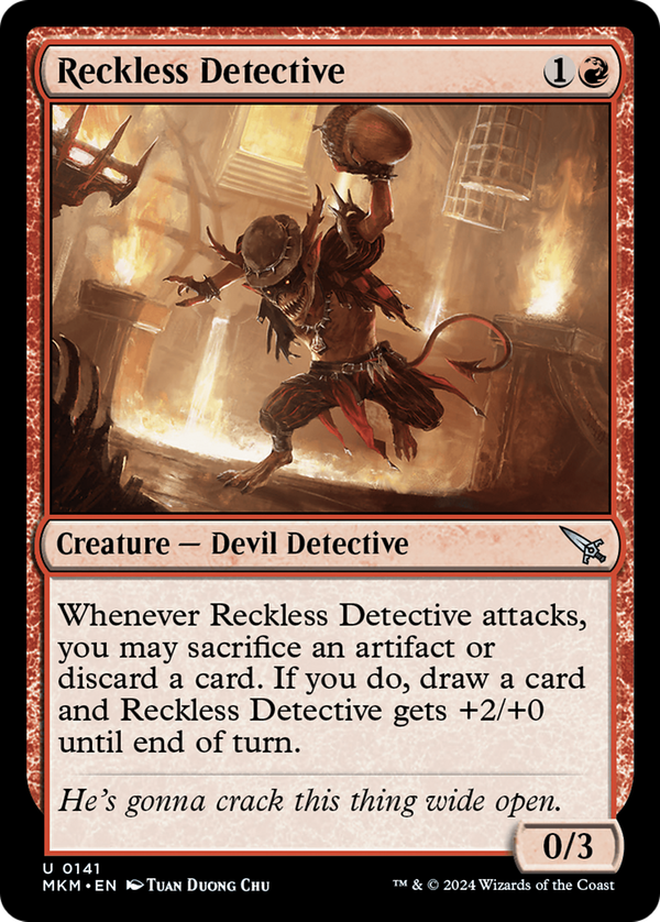 Reckless Detective (mkm)
