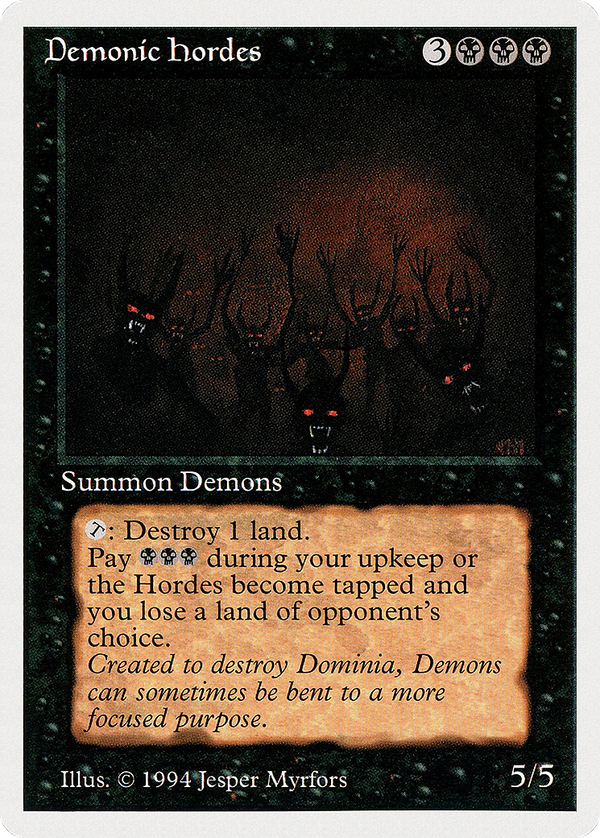 Demonic Hordes (sum)
