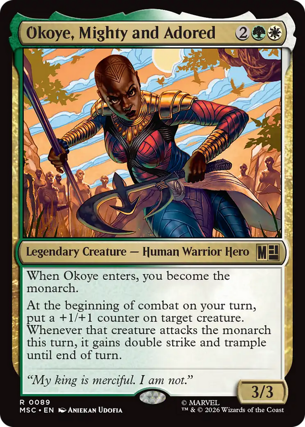 Okoye, Mighty and Adored (msc)