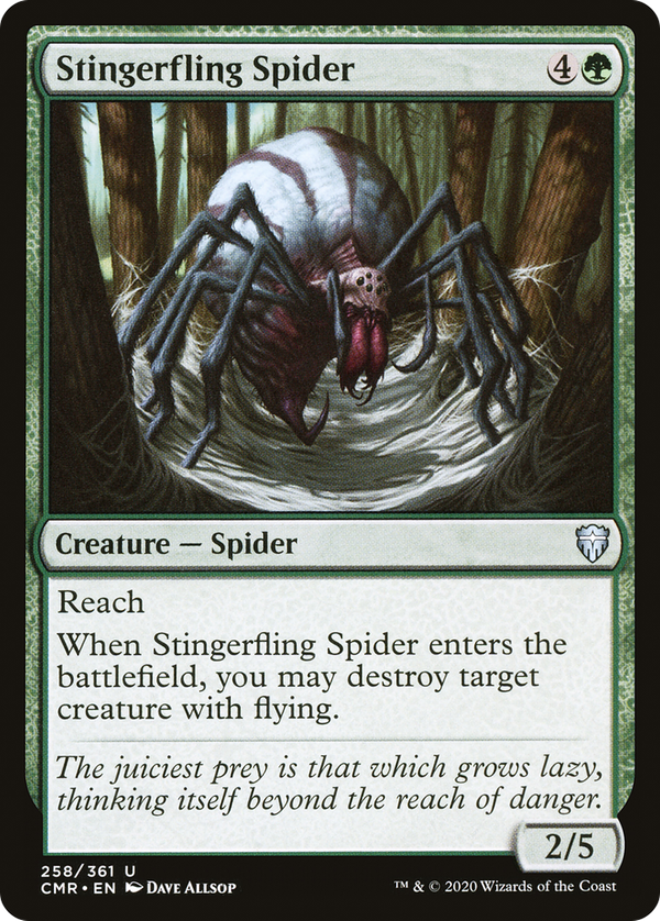 Stingerfling Spider (cmr)