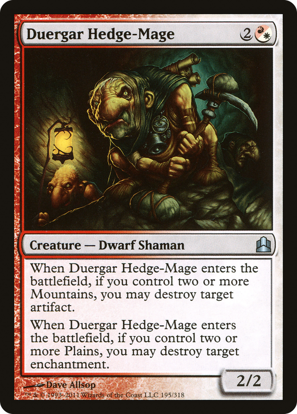 Duergar Hedge-Mage (cmd)