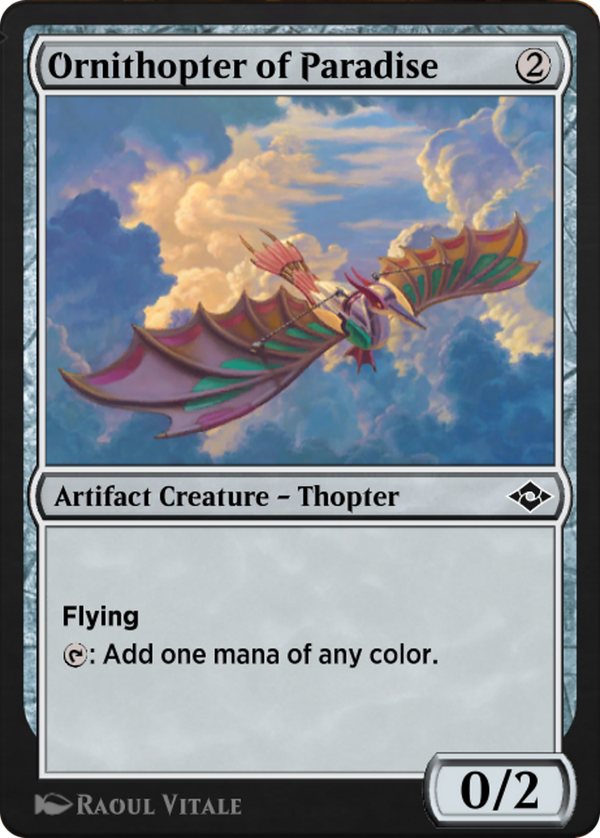 Ornithopter of Paradise (j21)