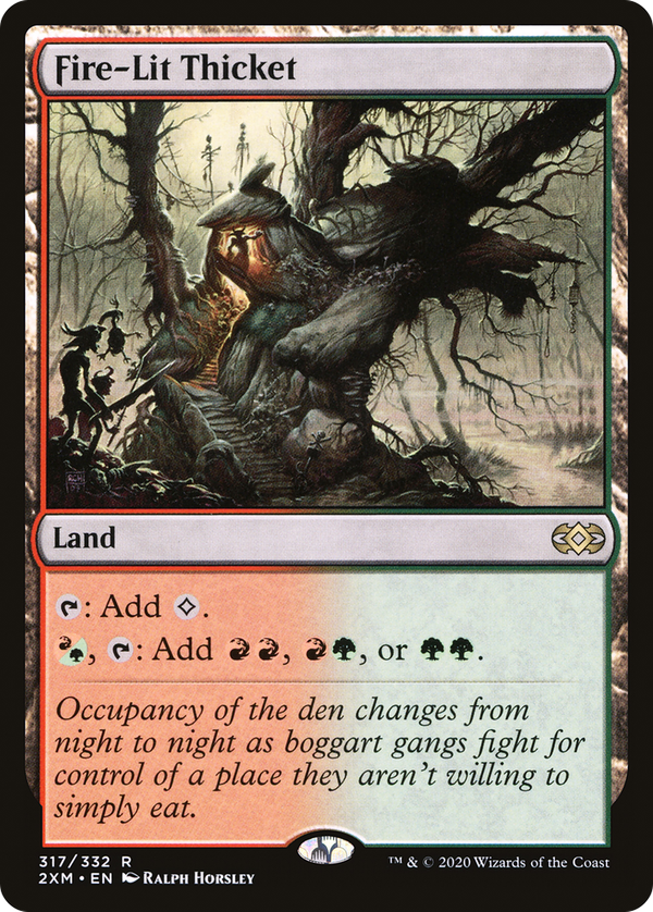 Fire-Lit Thicket (2xm)