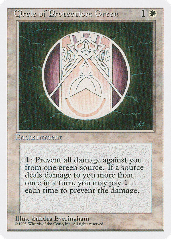 Circle of Protection: Green (4ed)