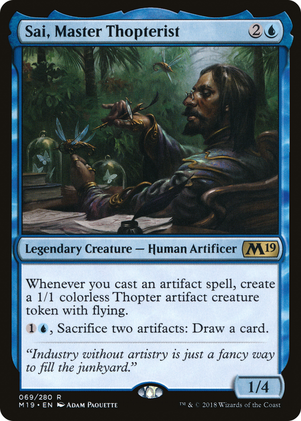 Sai, Master Thopterist (m19)