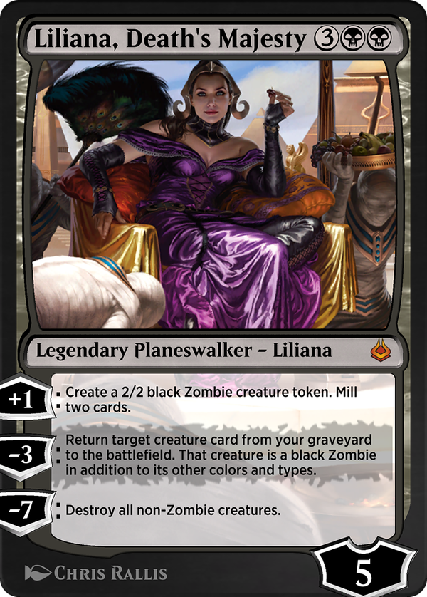 Liliana, Death's Majesty (akr)