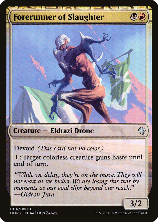 Forerunner of Slaughter (ddp)