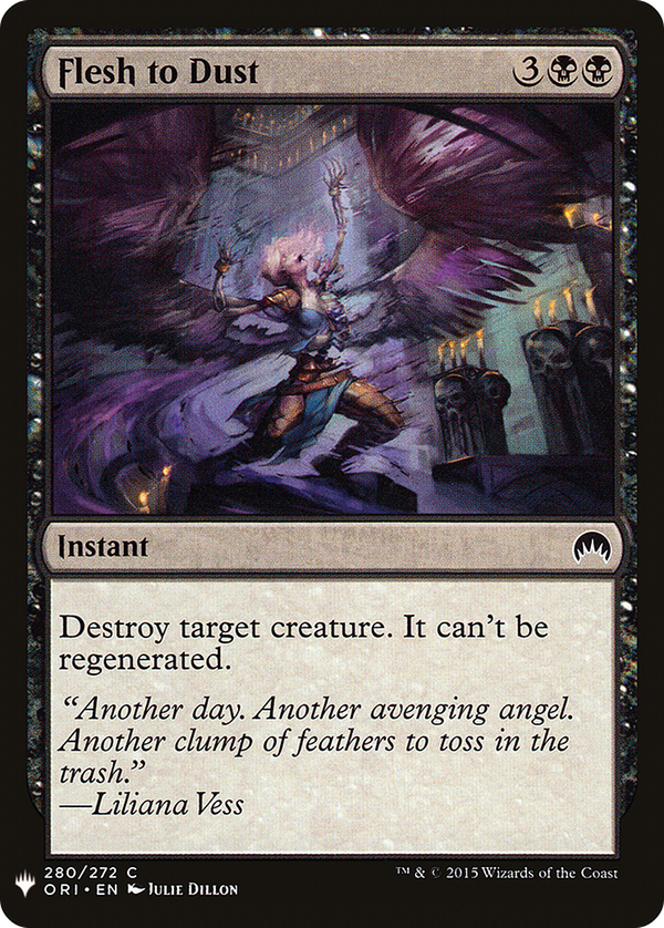 Flesh to Dust (plst)