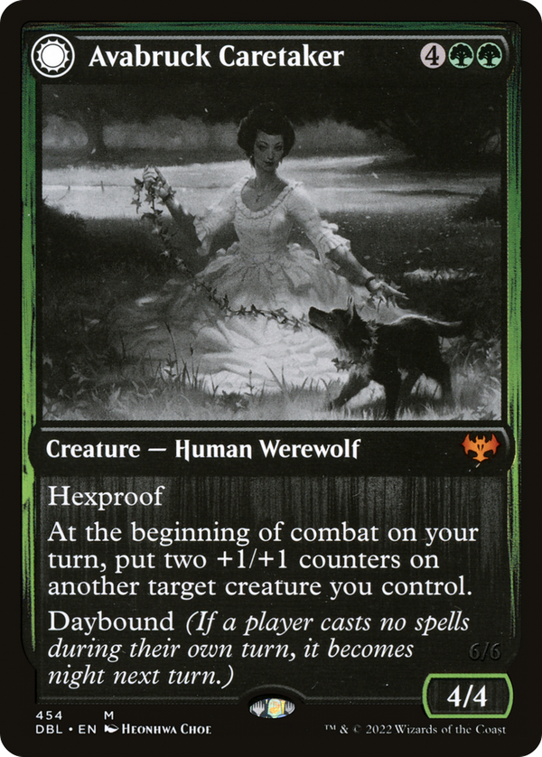 Avabruck Caretaker // Hollowhenge Huntmaster (dbl)