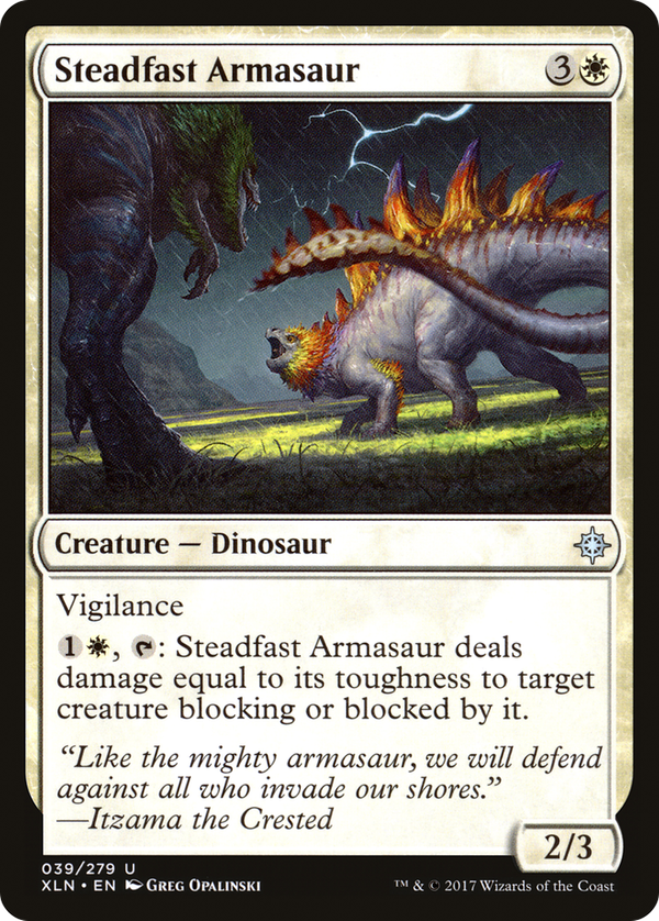 Steadfast Armasaur (xln)