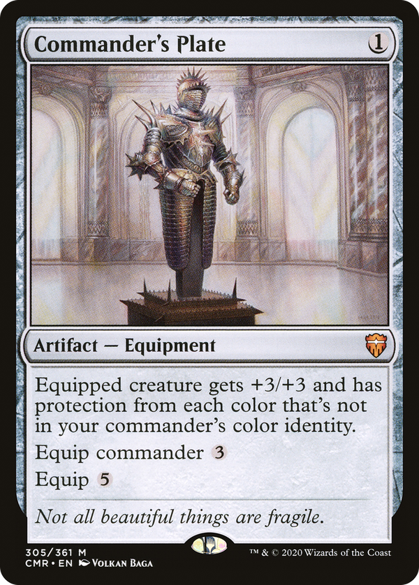 Commander's Plate (cmr)