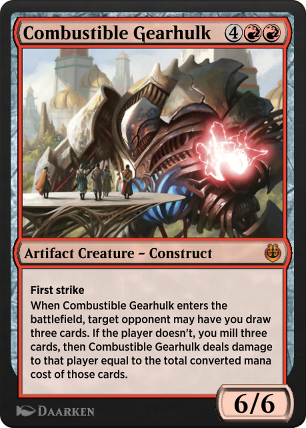 Combustible Gearhulk (klr)
