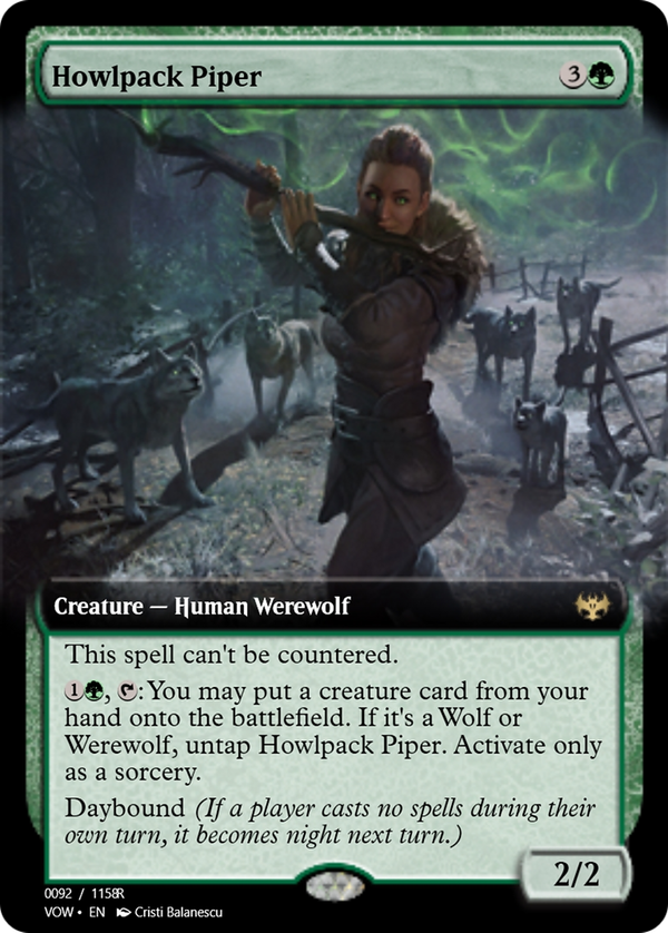 Howlpack Piper // Wildsong Howler (prm)