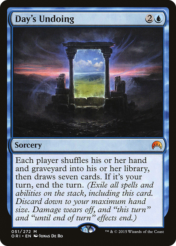 Day's Undoing (ori)