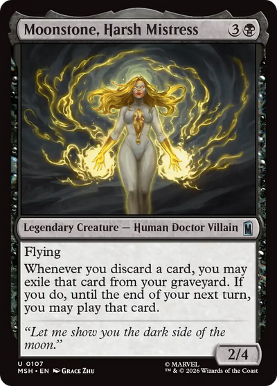 Moonstone, Harsh Mistress
