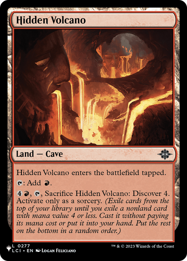 Hidden Volcano (plst)