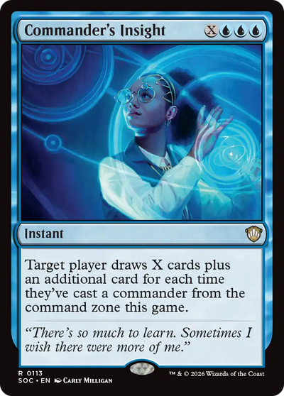Commander's Insight