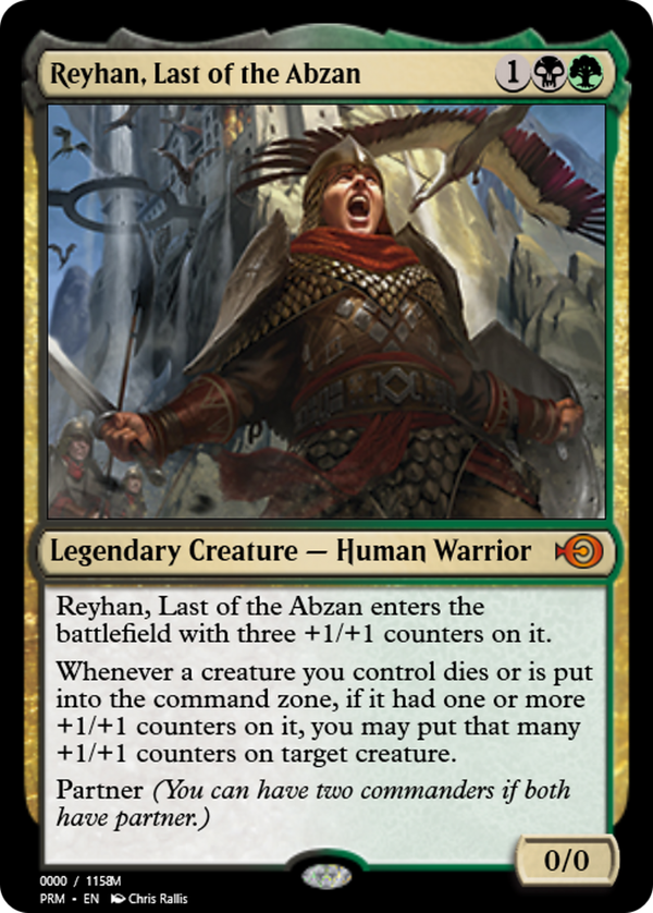 Reyhan, Last of the Abzan (prm)