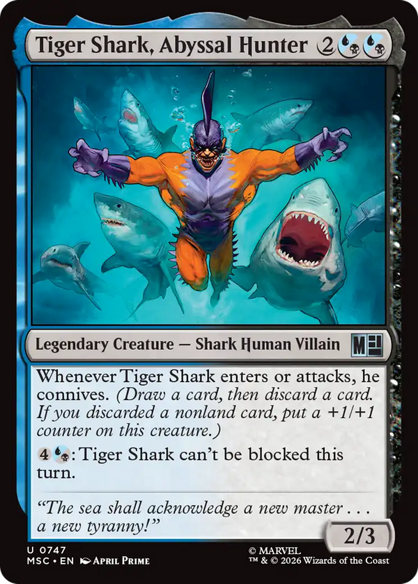 Tiger Shark, Abyssal Hunter (msc)