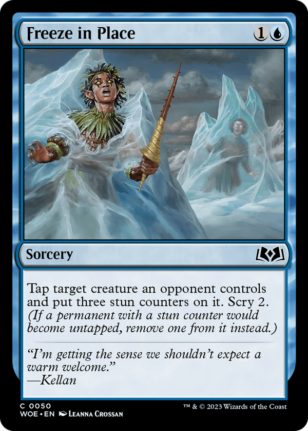 Freeze in Place (woe)