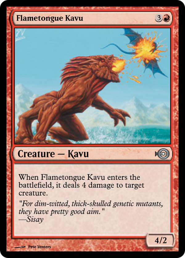 Flametongue Kavu (prm)