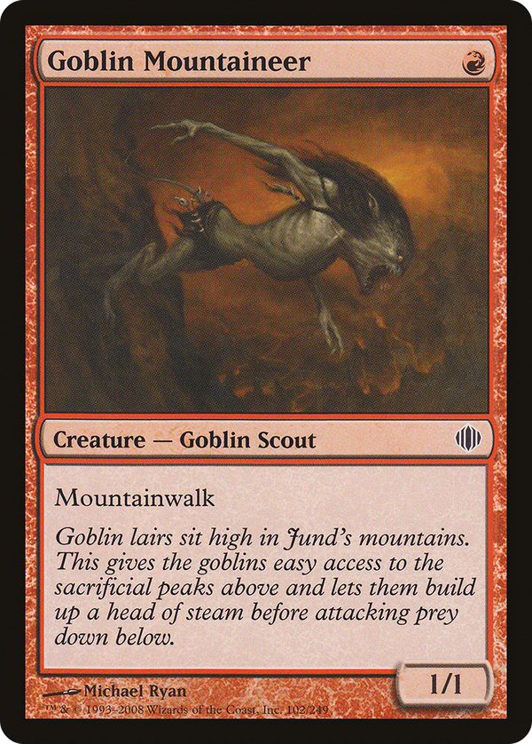 Goblin Mountaineer (ala)