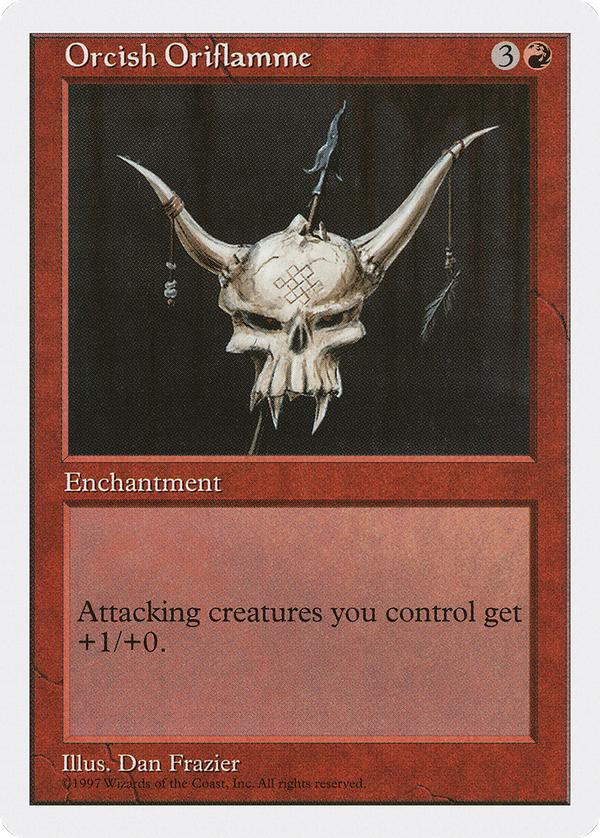 Orcish Oriflamme (5ed)