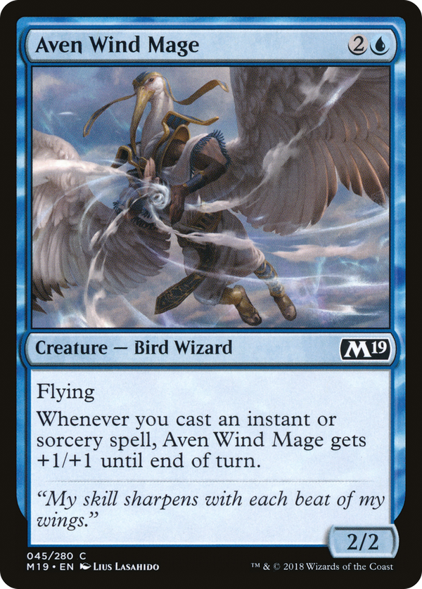 Aven Wind Mage (m19)
