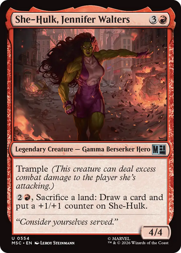She-Hulk, Jennifer Walters (msc)