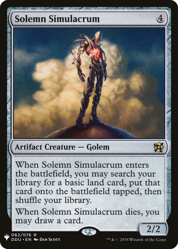 Solemn Simulacrum (plst)