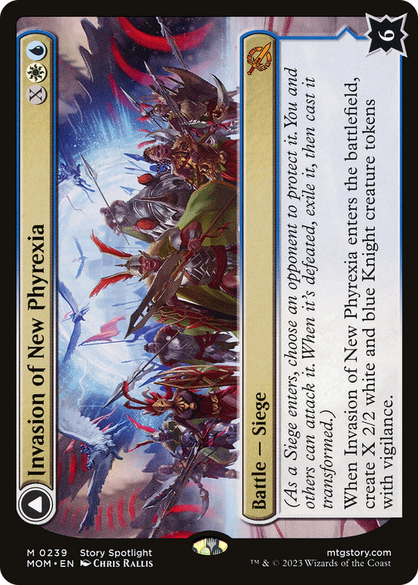 Invasion of New Phyrexia // Teferi Akosa of Zhalfir (mom)