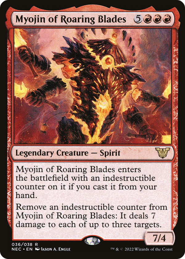Myojin of Roaring Blades (nec)