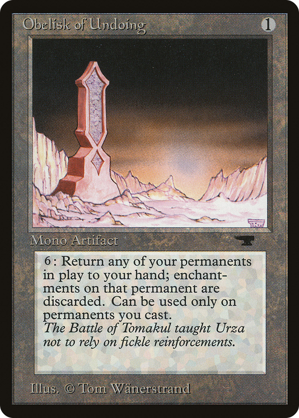 Obelisk of Undoing (atq)
