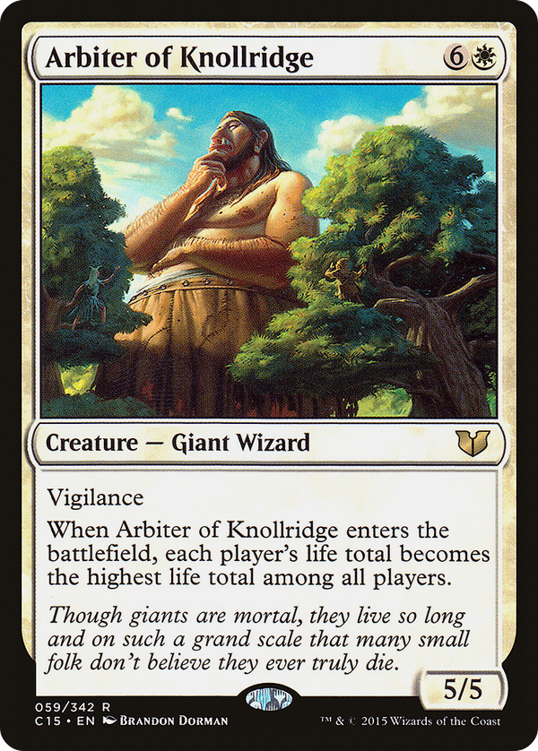 Arbiter of Knollridge (c15)