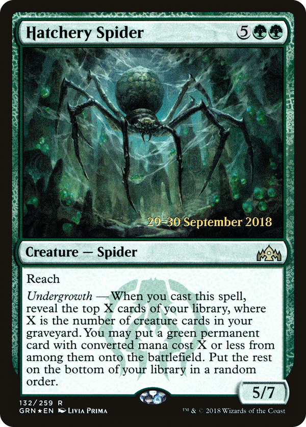 Hatchery Spider (pgrn)