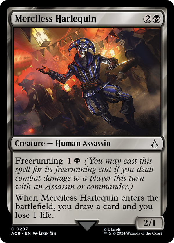 Merciless Harlequin (acr)